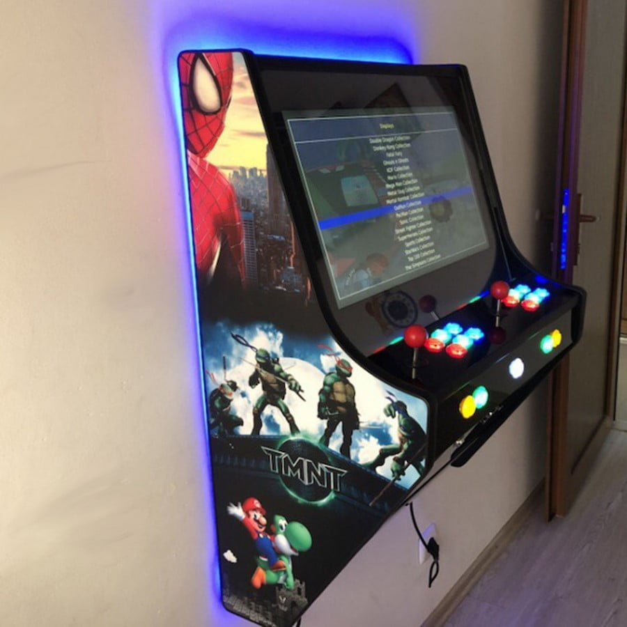 MINICADE Wall Mount or Countertop Home Arcade Machine