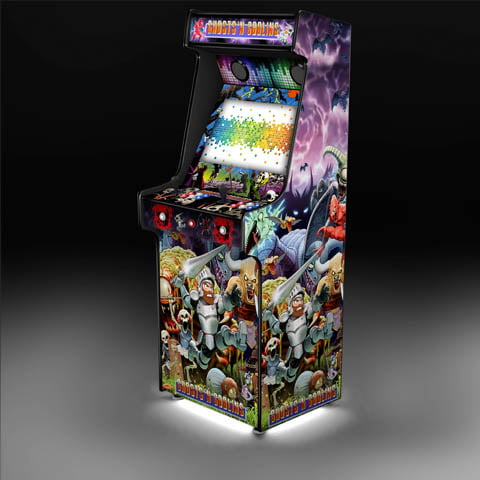 Ghost'n Goblins Arcade, lots of new parts and LCD monitor, sharp-Delivery  time 6-8 weeks