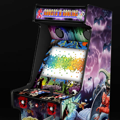 Mini Arcade Decorativo (Screen LED/Light Up): Ghosts'n Goblins